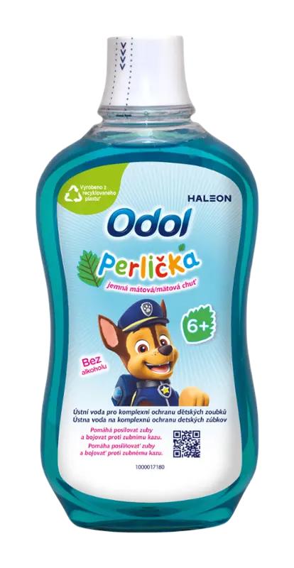 Odol Ústní voda pro děti s jemnou mátovou příchutí Perlička, 300 ml