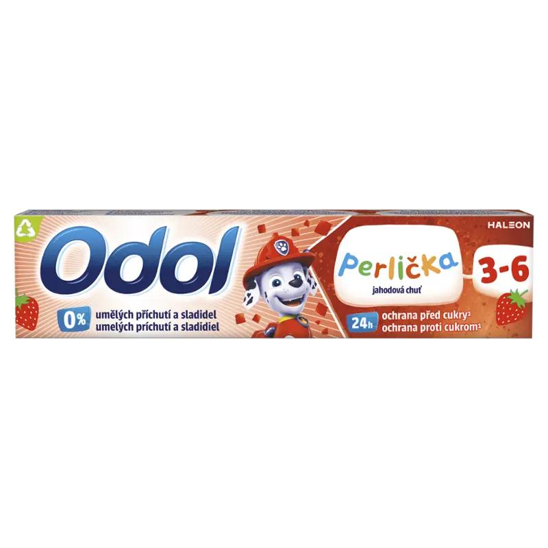 Odol Zubní pasta s fluoridem pro děti od 3 do 6 let Perlička, 50 ml