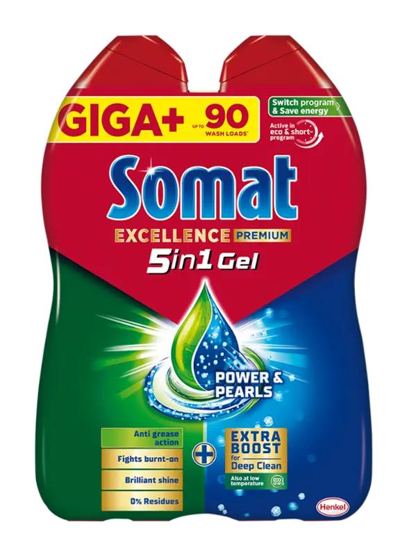 Somat Gel do myčky Excellence Duo, 90 pd