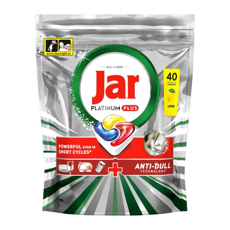 Jar Tablety do myčky Platinum Plus Lemon, 40 ks ROSSMANN
