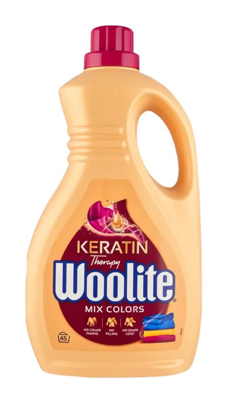 Woolite Prací gel Keratin Therapy Color, 45 pd