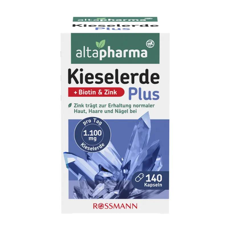 altapharma Křemelina Plus na kůži, vlasy a nehty, doplněk stravy, 140 ks