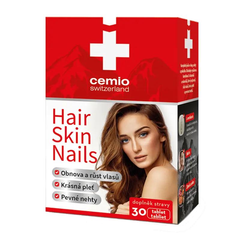 Cemio Tablety pro vlasy, kůži a nehty, doplněk stravy, 30 ks