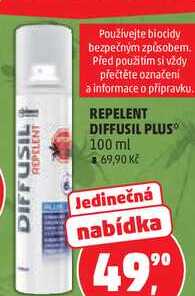 REPELENT DIFFUSIL PLUS, 100 ml