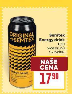 Semtex Energy drink 0,5l