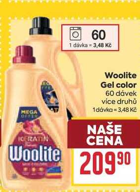Woolite Gel color 60 dávek