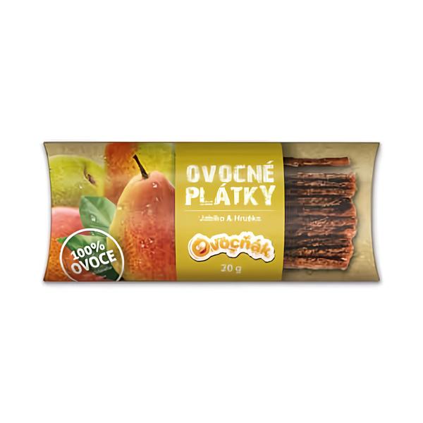 Ovocňák plátky Jablko-Hruška Košík.cz