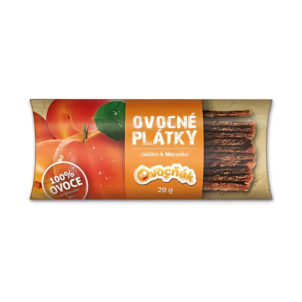 Ovocňák plátky Jablko-Meruňka Košík.cz