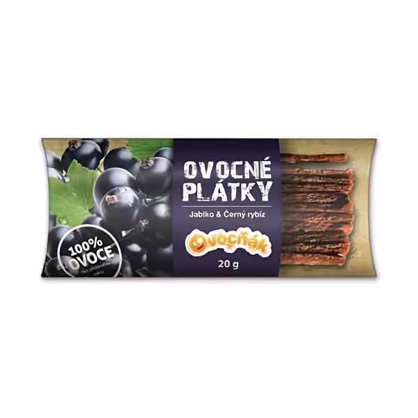 Ovocňák plátky Jablko-Černý rybíz