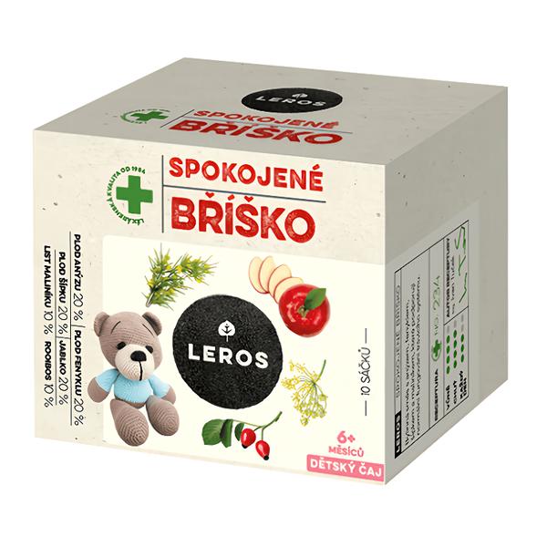 Leros Baby Dětský čaj Spokojené bříško Košík.cz
