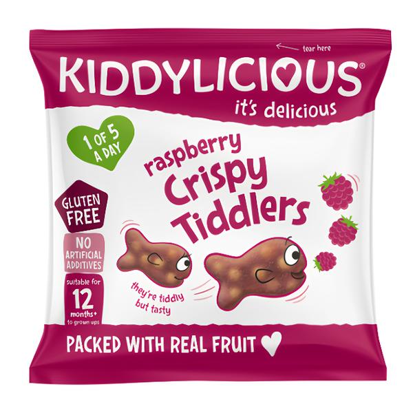 Kiddylicious Rybičky křupavé malinové Košík.cz