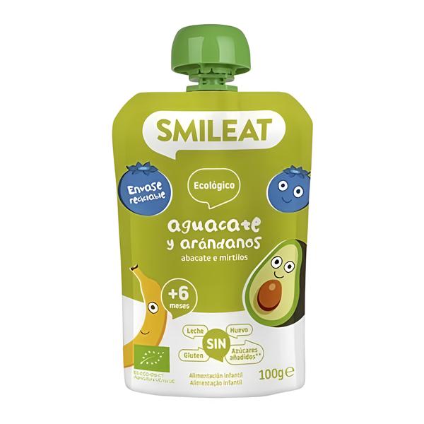 Smileat BIO Kapsička banán, borůvky, avokádo