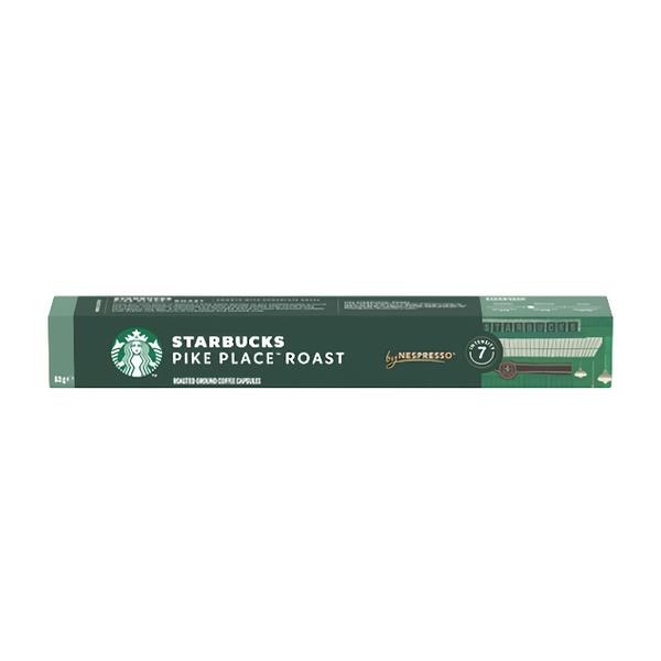 Starbucks® Pike Place Roast by NESPRESSO®, Medium Roast kávové kapsle, 10 kapslí v balení