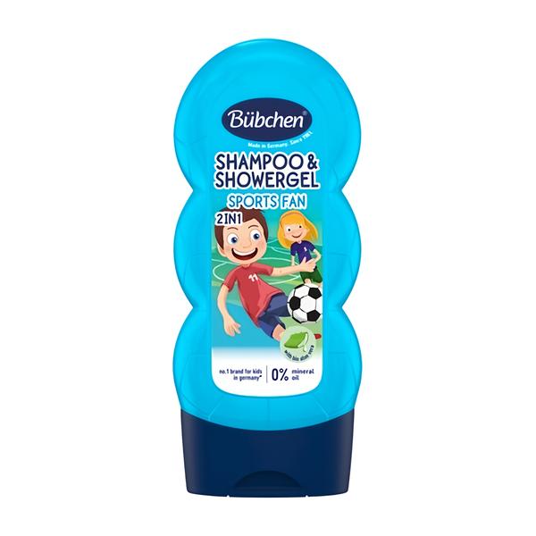 Bübchen Kids Šampon a sprchový gel 2v1 Sport Košík.cz