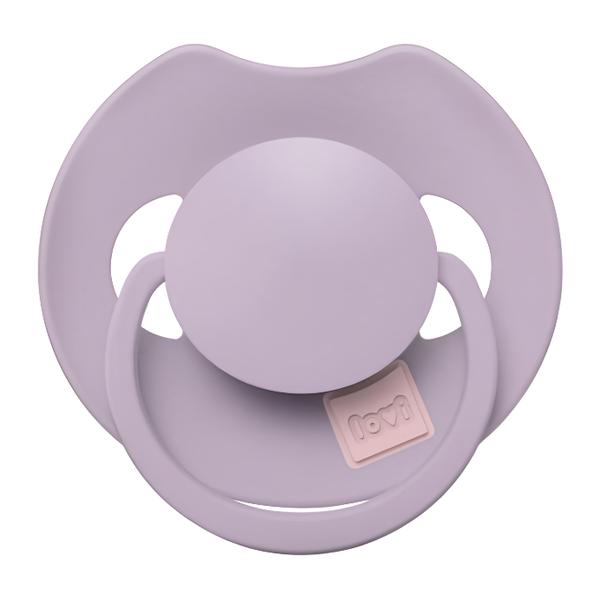 LOVI Dudlík silikonový dynamický, PRIME 0-6m, Violet
