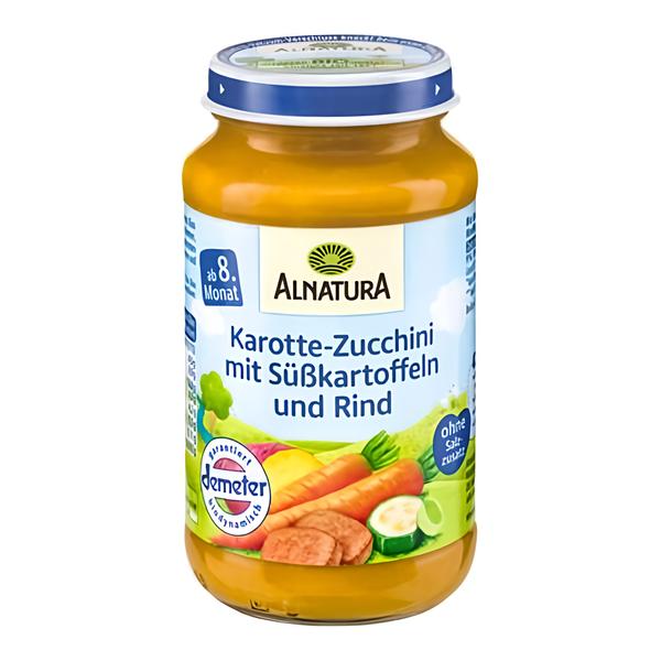 ALNATURA BIO Dětská výživa Hovězí, mrkev, brambory a brokolice Košík.cz