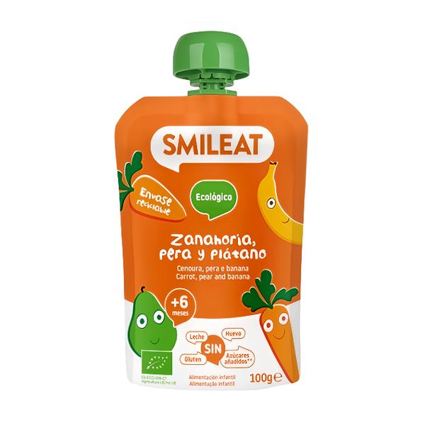 Smileat BIO Kapsička hruška, karotka a banán Košík.cz