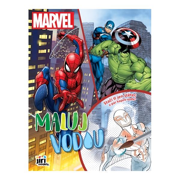JIRI MODELS Maluj vodou A4 Marvel Košík.cz