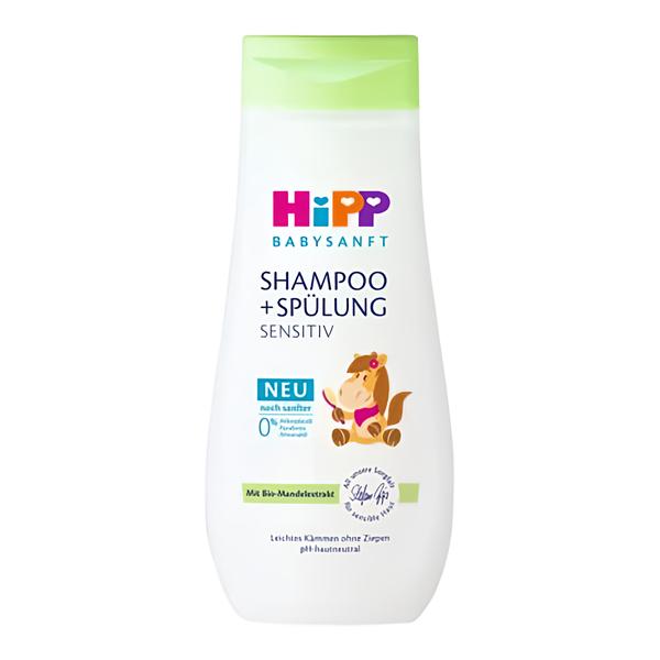 HiPP Babysanft Dětský šampón s kondicionérem Košík.cz
