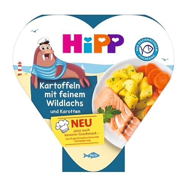 HiPP Brambory se zeleninou a jemným lososem