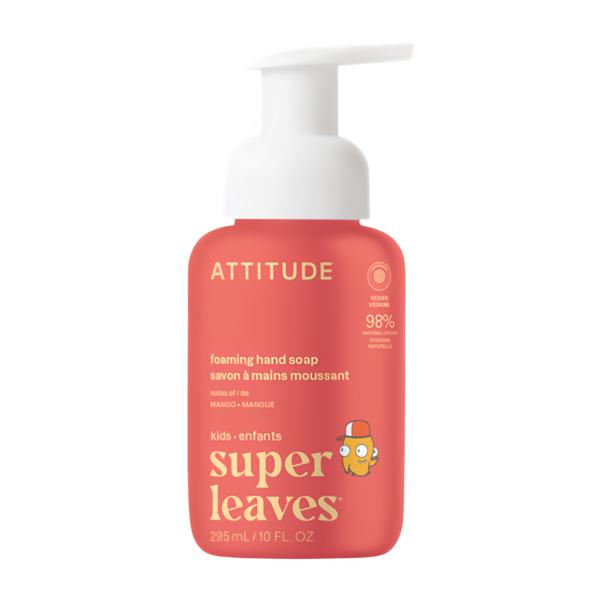 Attitude Super leaves Kids Dětské pěnivé mýdlo na ruce s vůní manga Košík.cz