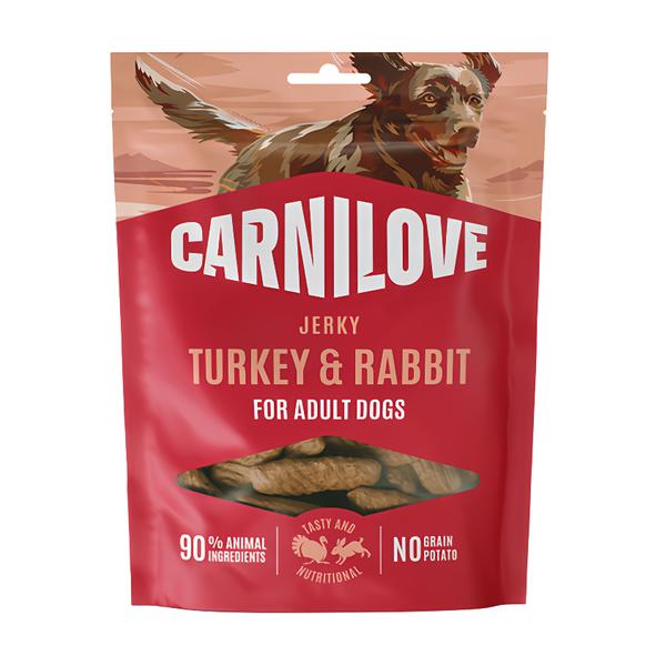 Carnilove Jerky Turkey & Rabbit pro psy