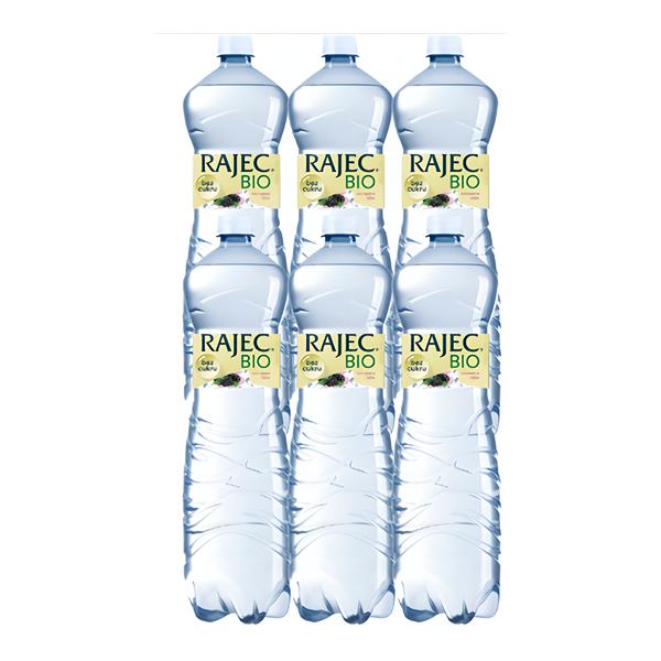 Rajec BIO Růže & Ostružina 6x1,5l