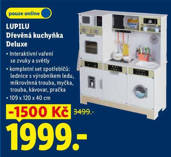 LUPILU Dřevěná kuchyňka