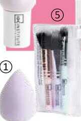 IDCINSTITUTE BEAUTY & SKINCARE Sada štětců na make-up Teta drogerie