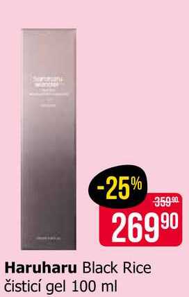 Haruharu Black Rice čisticí gel 100 ml 