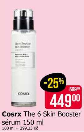 Cosrx The 6 Skin Booster sérum 150 ml