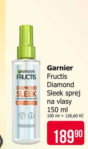 Garnier Fructis Diamond Sleek sprej na vlasy 150 ml Teta drogerie
