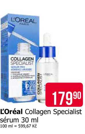 L'Oréal Collagen Specialist sérum 30 ml Teta drogerie