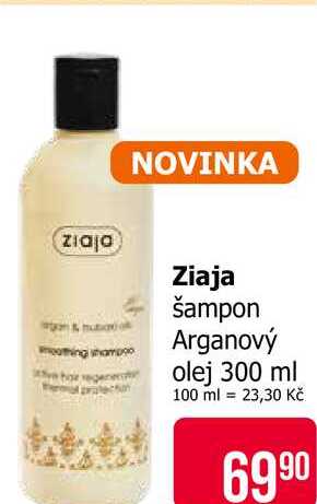 Ziaja Šampon Arganový olej 300 ml Teta drogerie