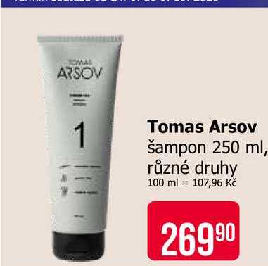 Tomas Arsov šampon 250 ml, různé druhy