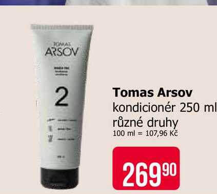 Tomas Arsov kondicionér 250 ml různé druhy Teta drogerie