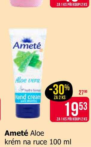 Ameté Aloe krém na ruce 100 ml Teta drogerie