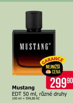 MUSTANG EDT 50 ml, různé druhy