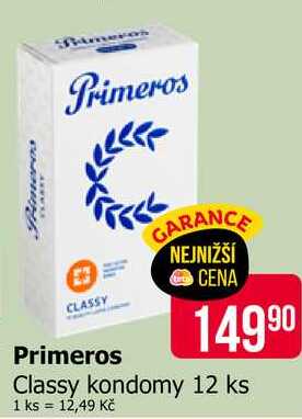 Primeros Classy kondomy 12 ks Teta drogerie