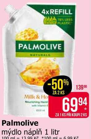 Palmolive mýdlo náplň 1 litr Teta drogerie
