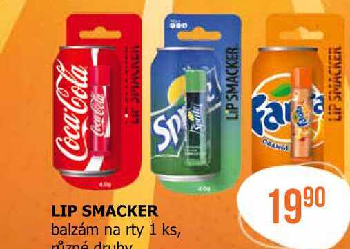 LIP SMACKER balzám na rty 1 ks, různé druhy Teta drogerie