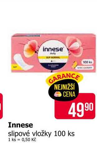 Innese slipové vložky 100 ks Teta drogerie