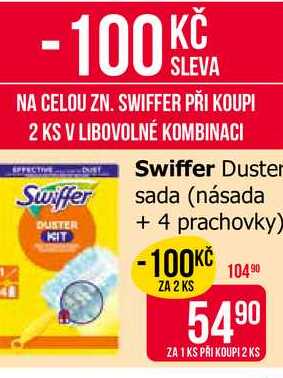 Swiffer Duster Swiffer sada (násada DUSTER KIT +4 prachovky)