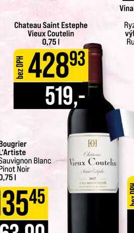 Chateau Saint Estephe Vieux Coutelin 0,75l
