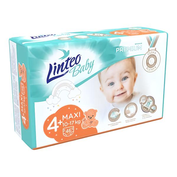 Linteo Baby Prémium Maxi vel. 4+ (10-17kg)