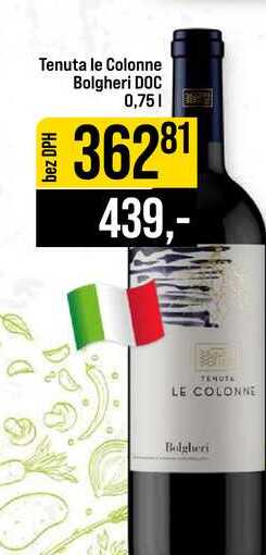 Tenuta le Colonne Bolgheri DOC 0,75l