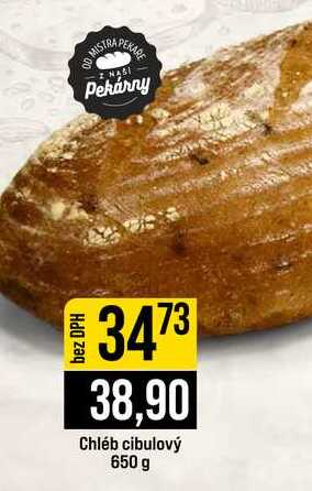 Chléb cibulový 650 g