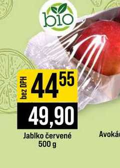 Jablko červené 500 g