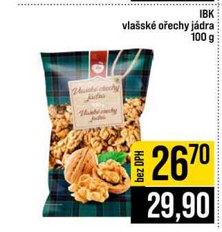 IBK vlašské ořechy jádra 100 g