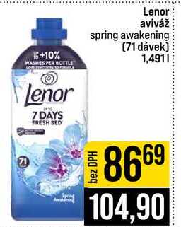 Lenor aviváž spring awakening 71 dávek 1,491l